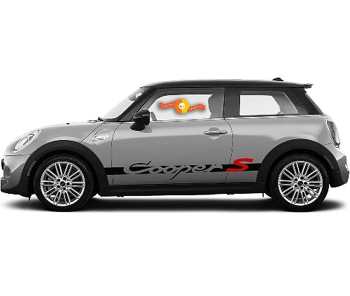 Kit de vinilos de franjas laterales Cooper S para MINI 2001-2016