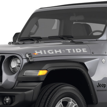 Calcomanías laterales del capó para Jeep Wrangler High-Tide 3