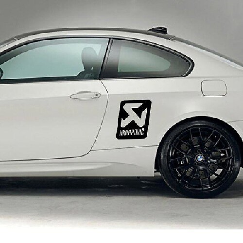 Adhesivo Vinilo Racing Logotipo Akrapovic