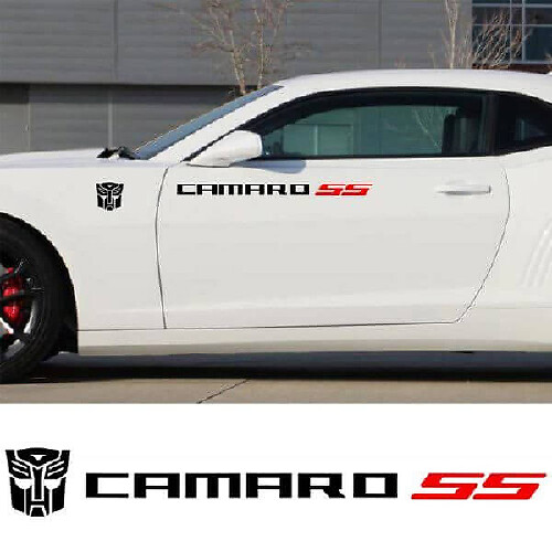 Vinilo lateral estilo Transformers para Chevrolet Camaro
