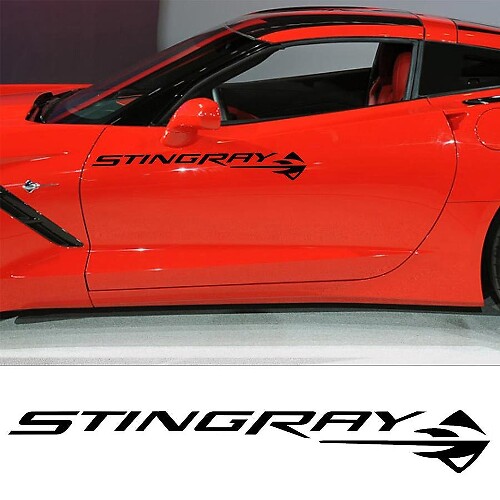 Juego de Vinilos para Puerta Lateral Stingray para Chevrolet Corvette