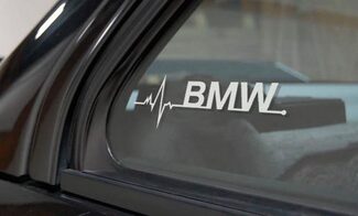BMW está en mi gráfico de calcomanías adhesivas para ventana de sangre
