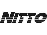 Calcomanía adhesiva de vinilo para carreras con diseño a rayas NITTO
