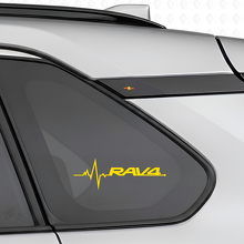 Juego de adhesivos de vinilo RAV4 Heartbeat para Toyota RAV4_5