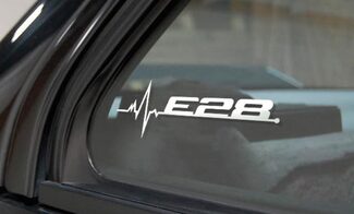 BMW E28 está en mi gráfico de calcomanías adhesivas para ventana de sangre
