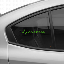 Kit de Vinilo para Ventana con Estilo Latido Personalizado para Coches Suba_2