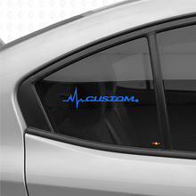 Kit de Vinilo para Ventana con Estilo Latido Personalizado para Coches Suba_3