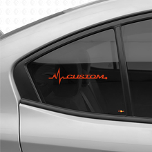 Kit de Vinilo para Ventana con Estilo Latido Personalizado para Coches Suba_4