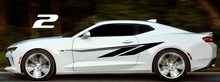 PERSONALIZADO Tribal original Pegatina Calcomanía Gráfico Vinilo Raya Camaro SS RS 2016 Z28 2017 LT1
 2