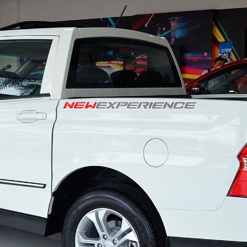 Calcomanía de vinilo con logotipo y letras 3 para Ford