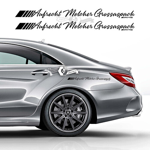 Aufrecht Melcher Grossaspach Vinilo lateral adhesivo para Mercedes-Benz CLS-Class_1