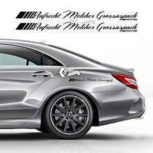 Par de letras AMG Aufrecht Melcher Grossaspach lateral Mercedes-Benz MB großaspach vinilo calcomanía pegatina
 2