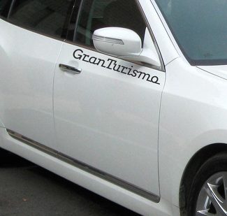 Calcomanía con letras, emblema, Logo, vinilo, Granturismo, tipo A para Nissan