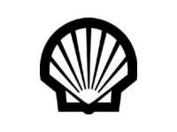 Calcomanía de vinilo con logo de Shell