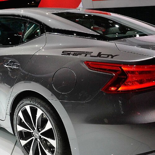 Calcomanía de letras adhesiva emblema logo vinilo 2 para Nissan