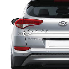 Calcomanía con letras, pegatina, emblema del portón trasero, logotipo de vinilo para Hyundai
 4