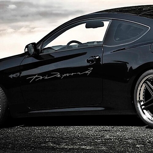 Calcomanía con letras, emblema, logotipo, vinilo para Nissan