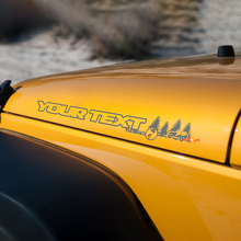 Par de Pegatinas de Vinilo para Capó Estilo Forestal Off Road para Jeep Wrangler_2