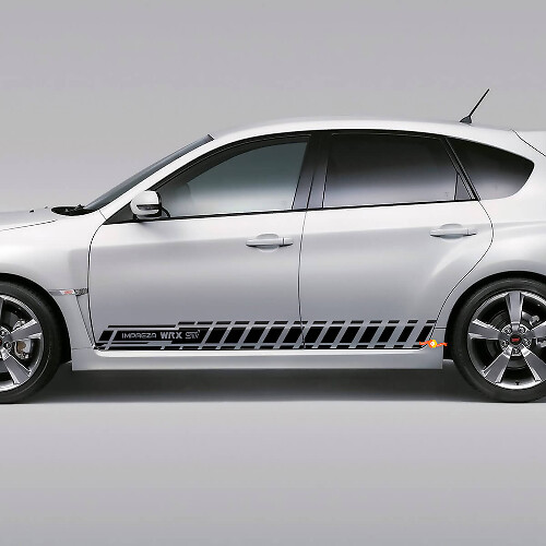 Kit de Vinilo con Franja Lateral para Subaru Impreza Hatchback WRX STI 2007-2012