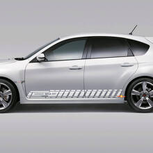 Kit de Vinilo con Franja Lateral para Subaru Impreza Hatchback WRX STI 2007-2012_2