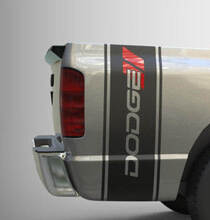 Kit de calcomanías de vinilo con franjas laterales traseras de marca para Dodge Ram 1500-3500_2