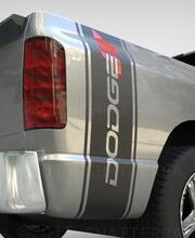 Dodge Hash Ram 1500 2500 3500 TRUCK bed box stripe calcomanía vinilo adhesivo gráfico 3