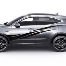 Gráficos de puerta lateral Jaguar E-Pace calcomanía logotipo adhesivo
 3