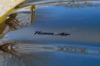 Calcomanía de vinilo RAM AIR estilo Firebird para capó de Pontiac Grand Prix