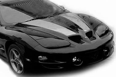 Kit de adhesivos de vinilo con rayas gemelas para capó para Pontiac Firebird 1998-2002