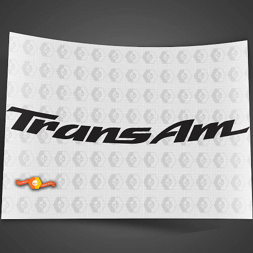 Calcomanía de vinilo para parabrisas Trans Am para Pontiac Firebird