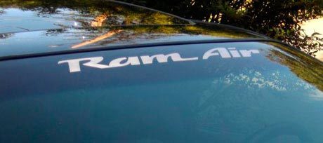 Vinilo adhesivo para parabrisas Ram Air para Pontiac Firebird