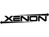 Pegatina adhesiva de vinilo con flechas y logo Xenon