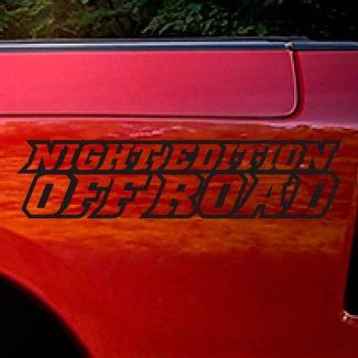 Dodge Ram Rebel Night Edition Side Truck vinilo calcomanía gráfico Off Road Pickup