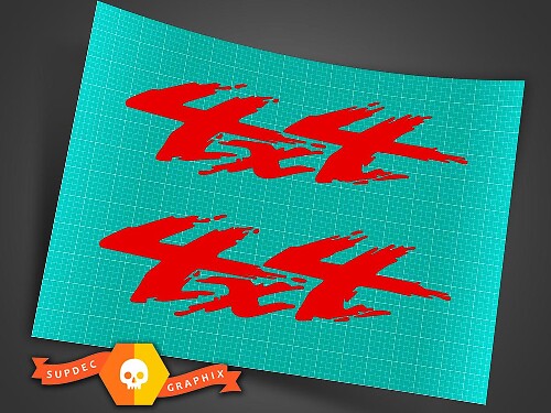 Gráficos de Vinilo para Salpicaduras 4x4 Todoterreno 4WD para Camioneta Ford