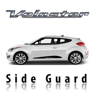 Calcomanía de protección lateral precortada para Hyundai Veloster 2011 y posteriores