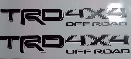 Juego de Pegatinas de Vinilo Todo Terreno Estilo TRD 4x4 para Toyota Tacoma y Tundra