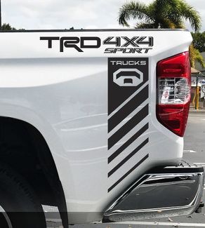 Calcomanías de vinilo para Toyota TRD Tundra Sport 4x4 Racing Tacoma 2016 2017 C