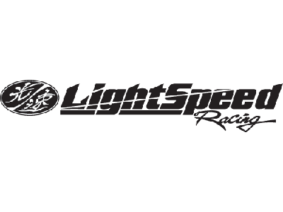 Pegatina adhesiva vinilo para capó, puerta y lateral con el logo de LightSpeed Racing