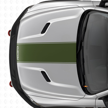 Vinilo Adhesivo de Franja con Contorno Personalizado para Capó de Dodge Ram_3
