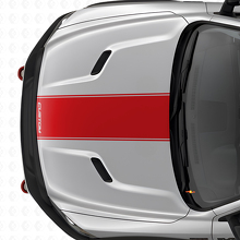 Vinilo Adhesivo de Franja con Contorno Personalizado para Capó de Dodge Ram_4