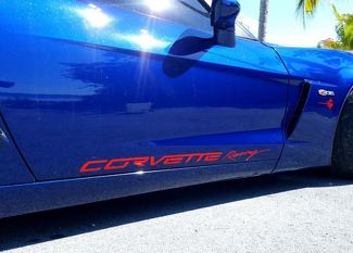 Chevy Corvette 2006- - 2020 Z06 Corvette Racing calcomanías gráficas para puerta lateral