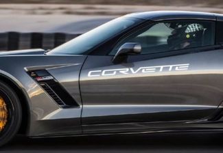 Calcomanía de deportes de motor Chevrolet Corvette Pegatina