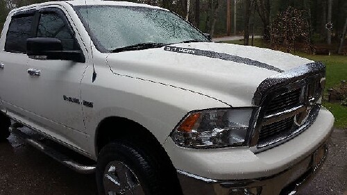 Juego de Calcomanías de Vinilo para Capó 5.7 HEMI para Dodge Ram 2009-2018