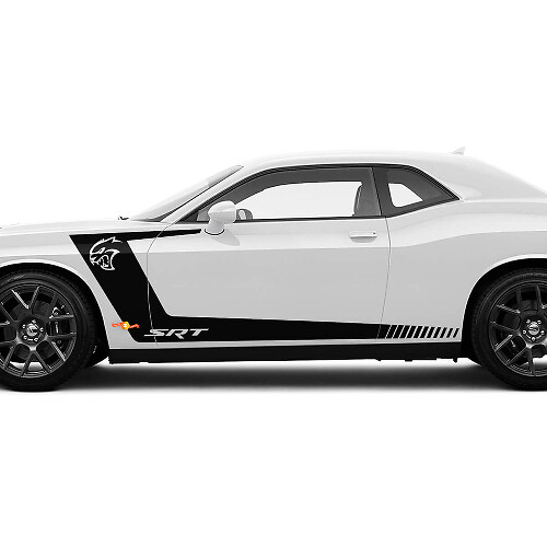 Hellcat Srt C Stripes Accent para Dodge Challenger
