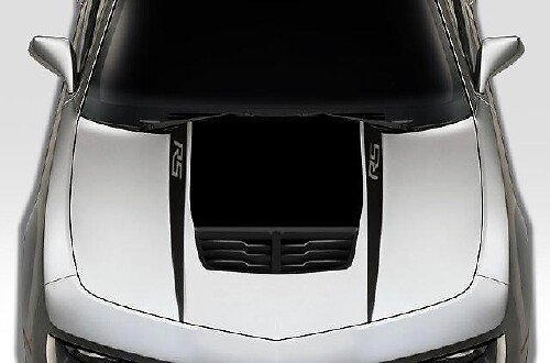 Kit de Vinilos para Capó con Flechas RS para Chevrolet Camaro 2010-2015