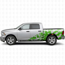 Kit de vinilo lateral personalizado contra salpicaduras de barro para Dodge Ram 1500-3500 2009–18_3