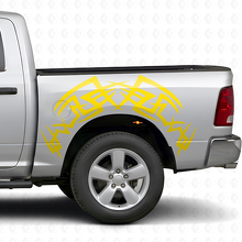 Kit de vinilo tribal para la cabecera de camión Dodge Ram 1500/2500 2009-2018_5