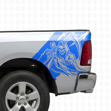 Adhesivo Vinilo para Cabecera Reaper para Dodge Ram 1500_2