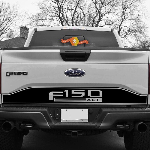 Calcomanía de vinilo para tira de portón trasero Musclecar F-150 2015-2017