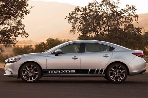 2X Gráficos de varios colores Símbolo Mazda Rx8 Mazda Mx-5 Car Racing Decal Sticker